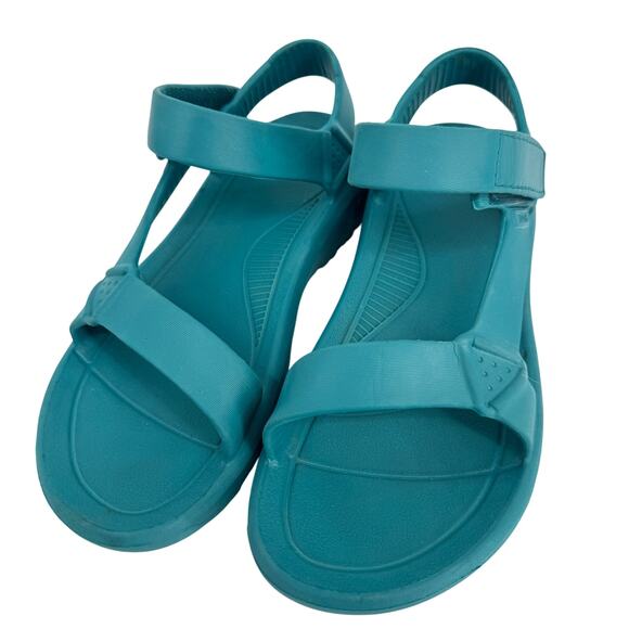 Teva Hurrican Drift Waterproof Sandals Deep Lake Teal Color‎ Women's 10 Summer - Picture 3 of 9